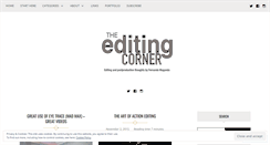 Desktop Screenshot of editingcorner.com